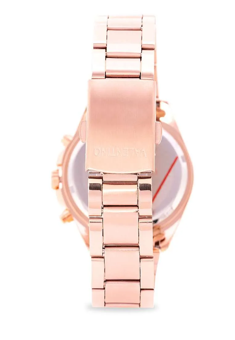 Valentino 20122222-SILVER DIAL Gold Watch for Women