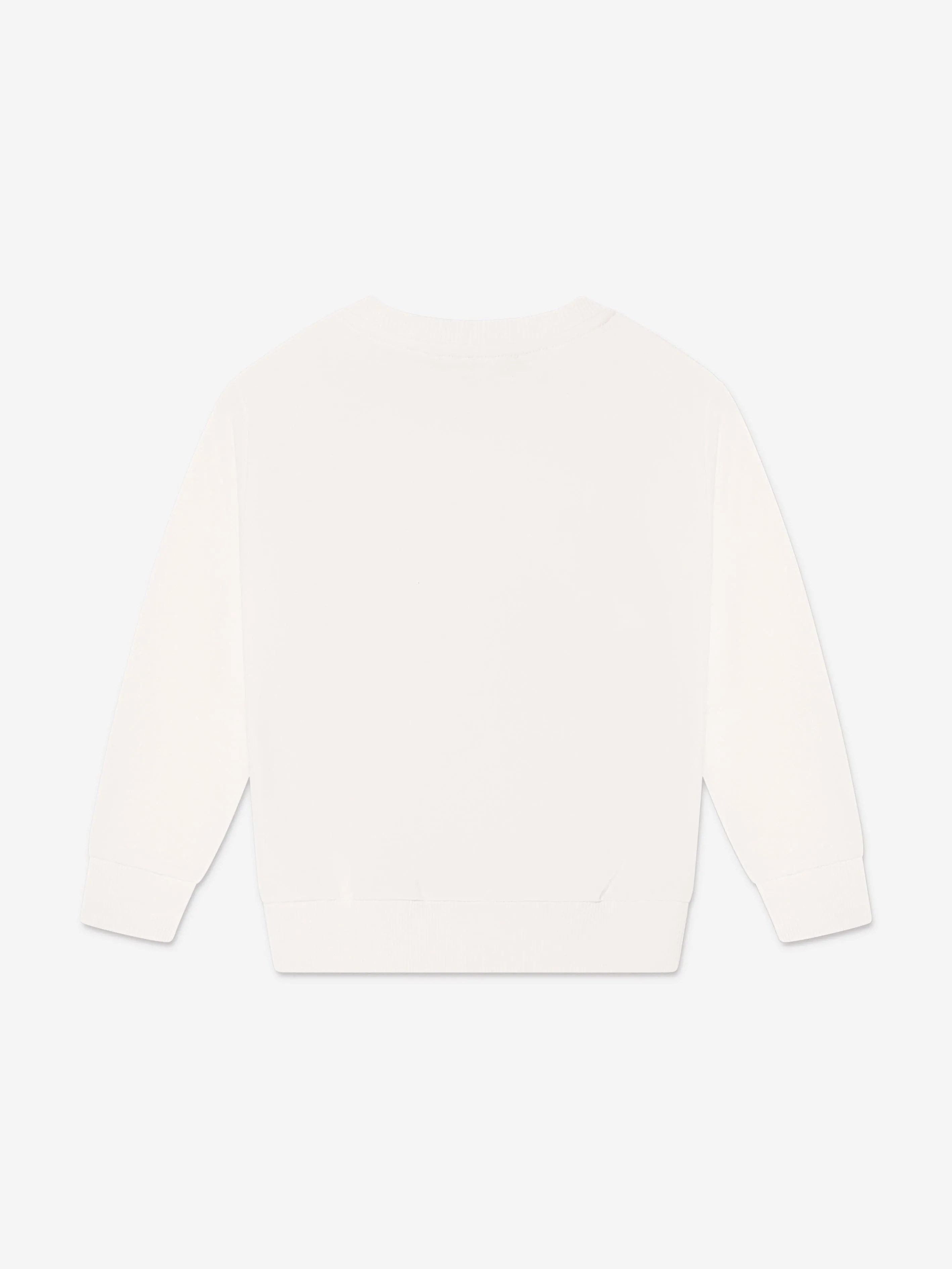 Versace Girls Medusa Logo Sweatshirt in White