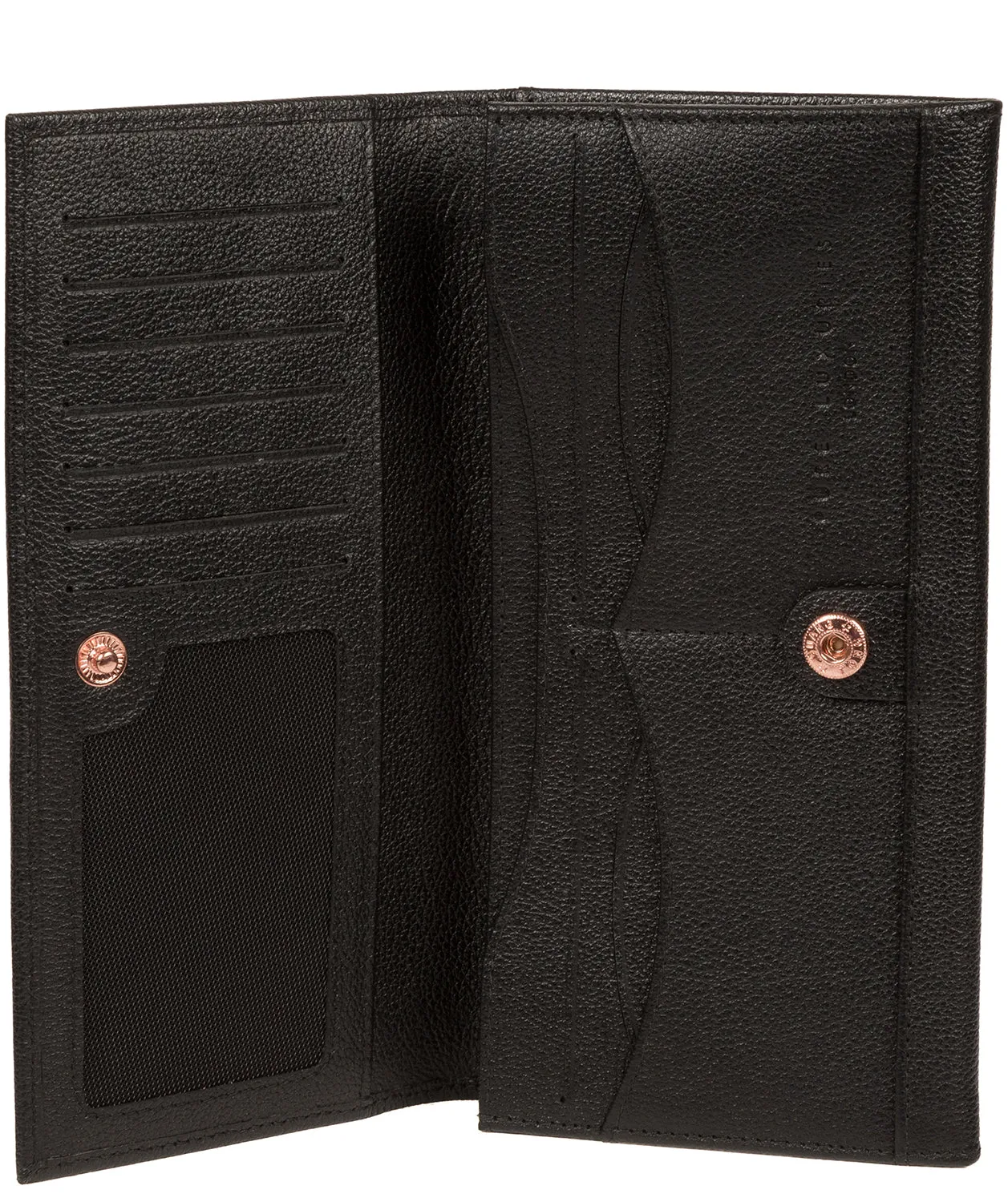 'Winslett' Black Leather Purse
