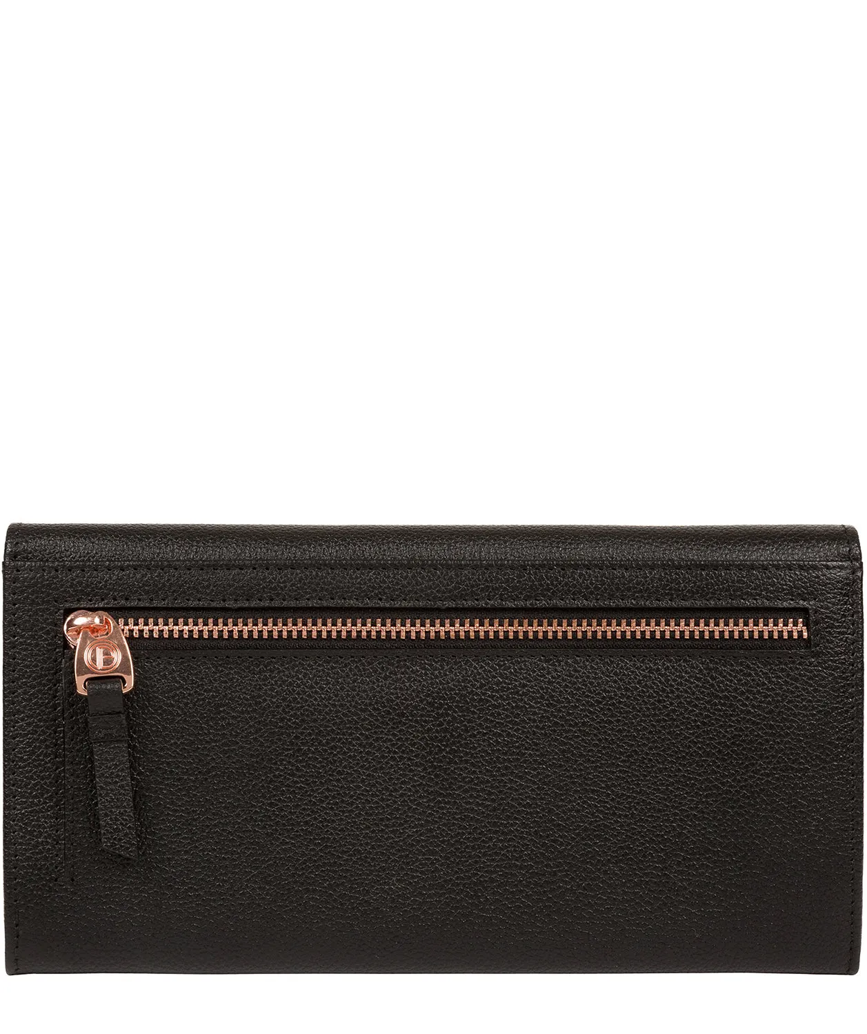 'Winslett' Black Leather Purse