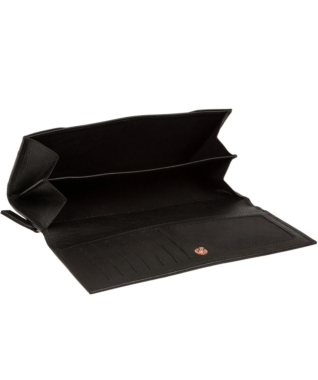 'Winslett' Black Leather Purse