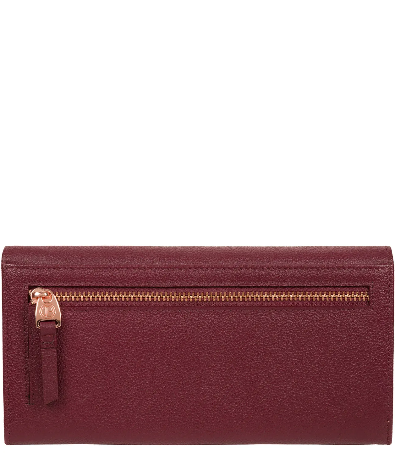 'Winslett' Pomegranate Leather Purse